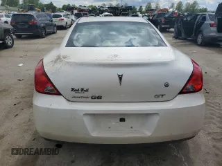 2008 Pontiac G6 GT with VIN 1G2ZH17N484239664, listed as a Copart auction lot 58486065 with 235,000 mi miles and Salvage title. Bid and sale history available at DreamBid. Image 6.