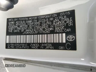 2015 Toyota Prius Four with VIN JTDKN3DU5F1978280, listed as a Copart auction lot 41506715 with 132,077 mi miles and Salvage Title. Bid and sale history available at carsss.com. Image 13.