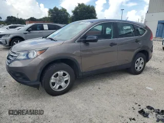 2012 Honda CR-V LX with VIN 5J6RM4H35CL048348, listed as a Copart auction lot 65188475 with 70,110 mi miles and Salvage title. Bid and sale history available at DreamBid. Image 1.