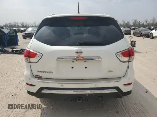 2015 Nissan Pathfinder S z VIN 5N1AR2MN4FC645328, wystawiony jako Copart lot #48508075 z przebiegiem 213 911 mil mil oraz Szkoda całkowita • Salvage title. Historia ofert i sprzedaży dostępna na DreamBid. Obrazek 6.