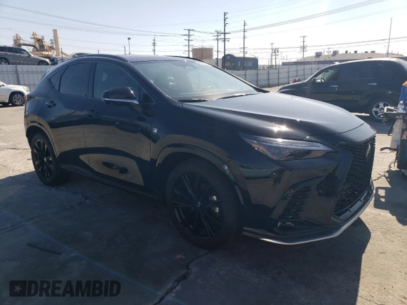2024 Lexus NX with VIN JTJKKCFZ6R2023033, listed as a Copart auction lot 46815675 with 17,133 mi miles and Salvage Title. Bid and sale history available at carsss.com. Image 4.