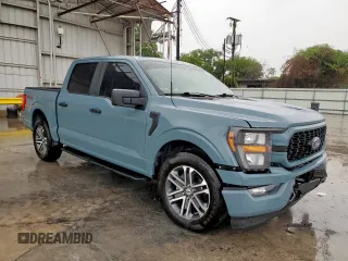 2023 Ford F-150 XL with VIN 1FTEW1CP3PKF86310, listed as a Copart auction lot 60575065 with 29,548 mi miles and Salvage title. Bid and sale history available at DreamBid. Image 4.