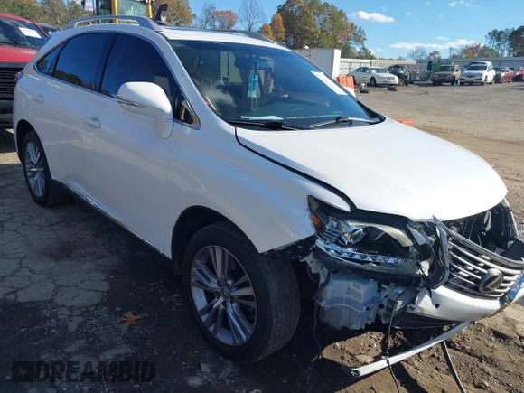 2015 Lexus RX 350 with VIN 2T2ZK1BA4FC167243, listed as a IAAI auction lot 40919573 with 182,009 mi miles and . Bid and sale history available at carsss.com. Image 1.