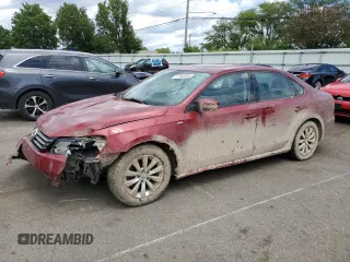 2015 Volkswagen Passat Limited Edition Edition z VIN 1VWAT7A35FC020195, wystawiony jako Copart lot #57860365 z przebiegiem 151 045 mil mil oraz Szkoda całkowita • Salvage title. Historia ofert i sprzedaży dostępna na DreamBid. Obrazek 1.