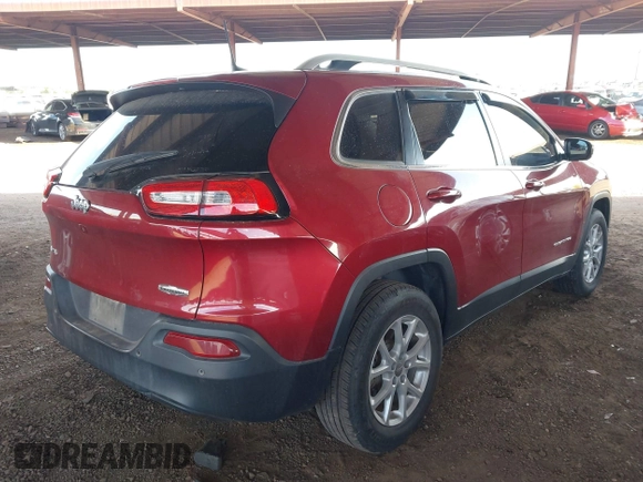 2017 Jeep Cherokee Latitude with VIN 1C4PJMCB4HW570754, listed as a IAAI auction lot 42159375 with 154,887 mi miles. Bid and sale history available at carsss.com. Image 4.