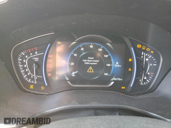 2019 Hyundai Santa Fe Ultimate with VIN 5NMS5CAD6KH068464, listed as a Copart auction lot 77630254 with 90,172 mi miles and Salvage Title. Bid and sale history available at carsss.com. Image 9.