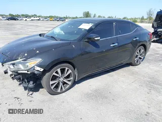 2017 Nissan Maxima SV with VIN 1N4AA6AP0HC363317, listed as a IAAI auction lot 41827159 with 132,334 mi miles. Bid and sale history available at carsss.com. Image 2.