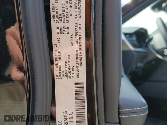 2024 Jeep Grand Cherokee Altitude with VIN 1C4RJHAG9R8574156, listed as a Copart auction lot 53276725 with 3,341 mi miles and Salvage title. Bid and sale history available at DreamBid. Image 13.