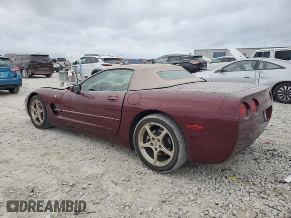 2003 Chevrolet Corvette with VIN 1G1YY32G235117862, listed as a Copart auction lot 77708764 with 41,784 mi miles and Salvage Title. Bid and sale history available at carsss.com. Image 2.