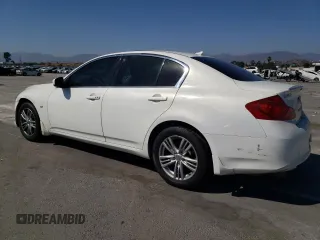 2015 Infiniti Q40 with VIN JN1CV6AR3FM650654, listed as a Copart auction lot 57153864 with 123,053 mi miles and Salvage Title. Bid and sale history available at carsss.com. Image 2.