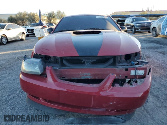 2002 Ford Mustang GT Deluxe with VIN 1FAFP42X82F169504, listed as a Copart auction lot 41625365 with 149,675 mi miles and Salvage Title. Bid and sale history available at carsss.com. Image 5.
