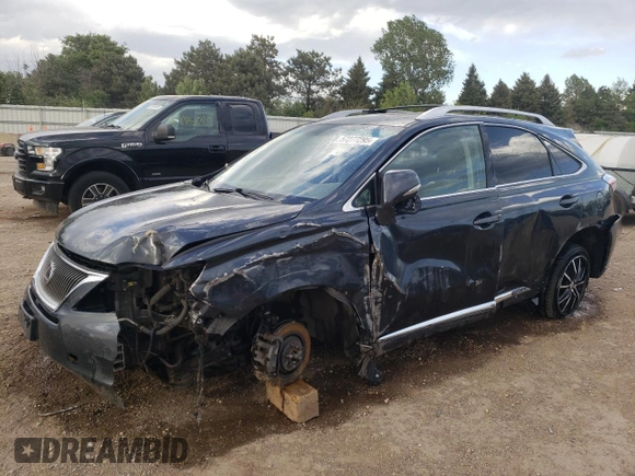 2011 Lexus RX 450h with VIN JTJBC1BA3B2039830, listed as a Copart auction lot 57277295 with 222,381 mi miles and Salvage title. Bid and sale history available at DreamBid. Image 1.