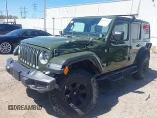 2020 Jeep Wrangler Unlimited Sahara High Altitude with VIN 1C4HJXEG8LW283103, listed as a IAAI auction lot 41830769 with 39,447 mi miles and . Bid and sale history available at DreamBid. Image 20.