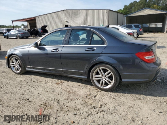 2013 Mercedes-Benz C 250 Sport with VIN WDDGF4HB7DG023661, listed as a Copart auction lot 55589635 with 122,889 mi miles and Clean Title. Bid and sale history available at carsss.com. Image 2.