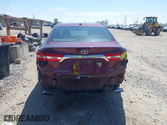 2013 Toyota Avalon XLE with VIN 4T1BK1EB2DU038939, listed as a IAAI auction lot 41983523 with 126,195 mi miles and . Bid and sale history available at DreamBid. Image 16.