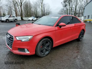 2017 Audi A3 Sedan Premium with VIN WAUAUGFF4H1036323, listed as a Copart auction lot 43409344 with 76,897 mi miles. Bid and sale history available at carsss.com. Image 1.