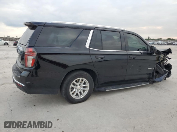 2023 Chevrolet Tahoe LS with VIN 1GNSCMKD8PR149034, listed as a Copart auction lot 46245545 with 102,333 mi miles and Non repairable. Bid and sale history available at DreamBid. Image 3.