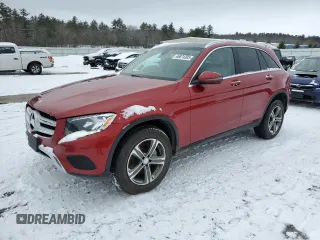 2017 Mercedes-Benz GLC with VIN WDC0G4KBXHF122529, listed as a Copart auction lot 46874305 with 138,839 mi miles and Salvage Title. Bid and sale history available at carsss.com. Image 1.