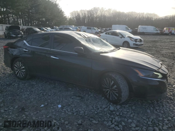 2024 Nissan Altima SV with VIN 1N4BL4DV3RN393964, listed as a Copart auction lot 47564785 with 24,001 mi miles and Salvage Title. Bid and sale history available at DreamBid. Image 4.