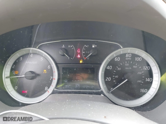 2014 Nissan Sentra SV with VIN 3N1AB7AP2EY305860, listed as a IAAI auction lot 41281860 with 123,412 mi miles. Bid and sale history available at carsss.com. Image 7.