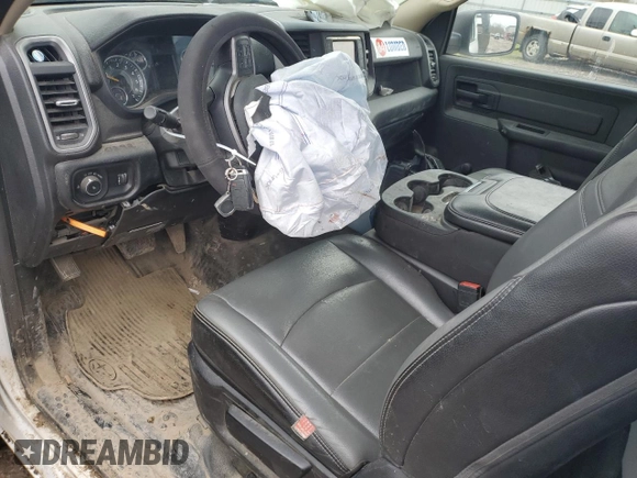 2020 Ram 2500 Tradesman with VIN 3C7WR4AJ2LG206518, listed as a Copart auction lot 50822904 with 0 mi miles and Salvage Title. Bid and sale history available at carsss.com. Image 8.