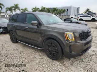 2022 Kia Telluride EX with VIN 5XYP3DHC6NG265213, listed as a Copart auction lot 50172375 with 58,458 mi miles and Salvage Title. Bid and sale history available at carsss.com. Image 4.