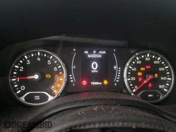 2017 Jeep Renegade Latitude z VIN ZACCJBBB9HPF20630, wystawiony jako Copart lot #44950155 z przebiegiem 72 506 mil mil oraz Szkoda całkowita • Salvage title. Historia ofert i sprzedaży dostępna na DreamBid. Obrazek 9.