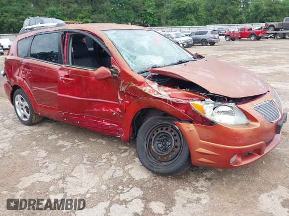 2005 Pontiac Vibe with VIN 5Y2SL63855Z427861, listed as a IAAI auction lot 42198390 with 53,921 mi miles and . Bid and sale history available at DreamBid. Image 1.