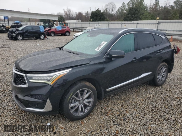 2021 Acura RDX Technology with VIN 5J8TC1H52ML000503, listed as a Copart auction lot 84688044 with 75,511 mi miles and Salvage title. Bid and sale history available at DreamBid. Image 1.