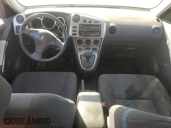 2003 Pontiac Vibe with VIN 5Y2SL62843Z420527, listed as a Copart auction lot 73367424 with 0 mi miles and Salvage Title. Bid and sale history available at carsss.com. Image 8.