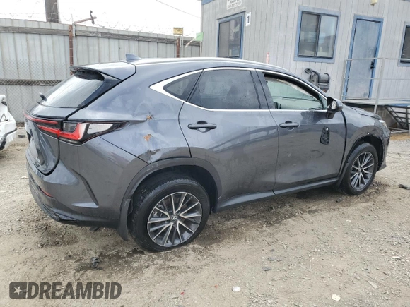 2023 Lexus NX 250 z VIN 2T2ADCAZXPC003877, wystawiony jako Copart lot #54596895 z przebiegiem 14 597 mil mil oraz Szkoda całkowita • Salvage title. Historia ofert i sprzedaży dostępna na DreamBid. Obrazek 3.