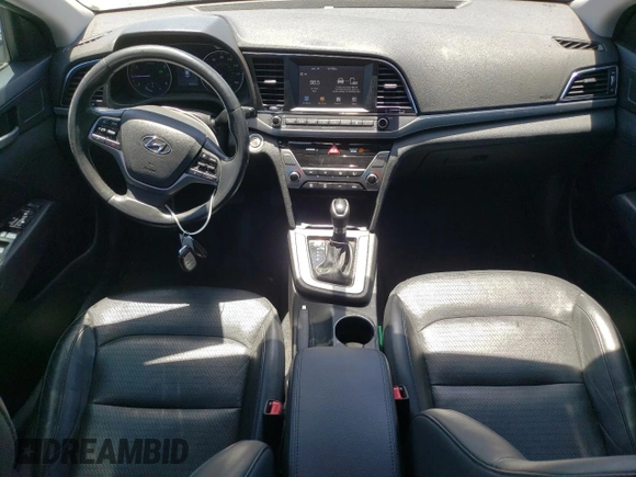 2017 Hyundai Elantra SE with VIN 5NPD84LF7HH091204, listed as a Copart auction lot 60545625 with 82,541 mi miles and Salvage title. Bid and sale history available at DreamBid. Image 8.