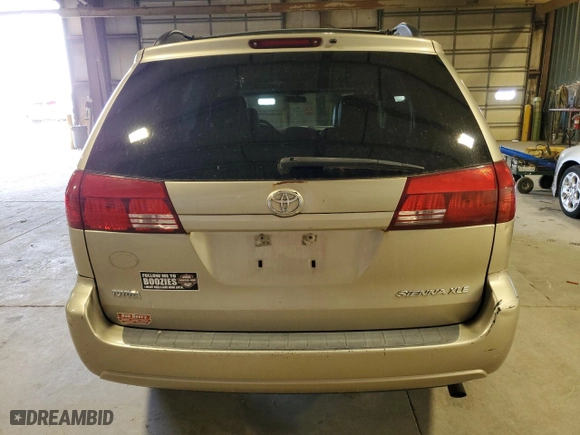 2004 Toyota Sienna XLE with VIN 5TDZA22C24S156857, listed as a Copart auction lot 53266025 with 246,838 mi miles and Clean Title. Bid and sale history available at carsss.com. Image 6.