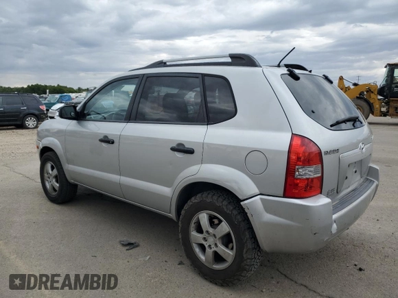 2008 Hyundai Tucson GLS with VIN KM8JM12B28U870149, listed as a Copart auction lot 70970264 with 159,606 mi miles and Salvage Title. Bid and sale history available at carsss.com. Image 2.