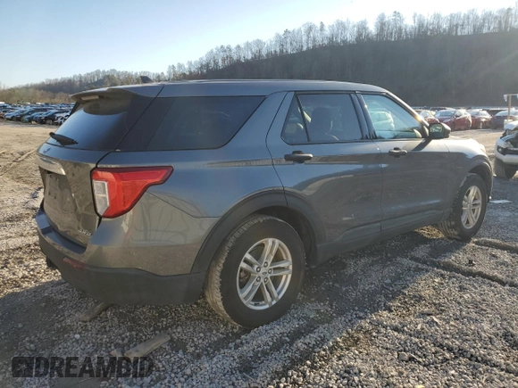2022 Ford Explorer with VIN 1FMSK8BB1NGB20884, listed as a Copart auction lot 85705254 with 14,807 mi miles and Salvage Title. Bid and sale history available at carsss.com. Image 3.