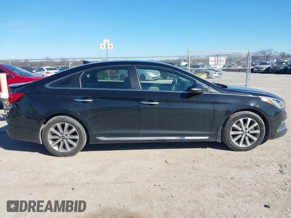 2016 Hyundai Sonata Sport with VIN 5NPE34AF2GH414630, listed as a IAAI auction lot 41653099 with 117,258 mi miles and . Bid and sale history available at DreamBid. Image 13.