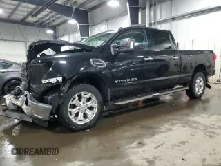 2018 Nissan Titan XD SV with VIN 1N6AA1F42JN531770, listed as a Copart auction lot 86296094 with 119,701 mi miles and Salvage Title. Bid and sale history available at carsss.com. Image 1.