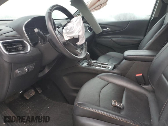 2018 Chevrolet Equinox Premier with VIN 2GNAXNEX9J6243597, listed as a Copart auction lot 80703824 with 46,491 mi miles and Clean Title. Bid and sale history available at carsss.com. Image 7.