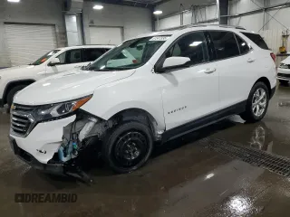 2020 Chevrolet Equinox LT z VIN 3GNAXVEX4LS524209, wystawiony jako Copart lot #51547335 z przebiegiem 71 189 mil mil oraz Szkoda całkowita • Salvage title. Historia ofert i sprzedaży dostępna na DreamBid. Obrazek 1.