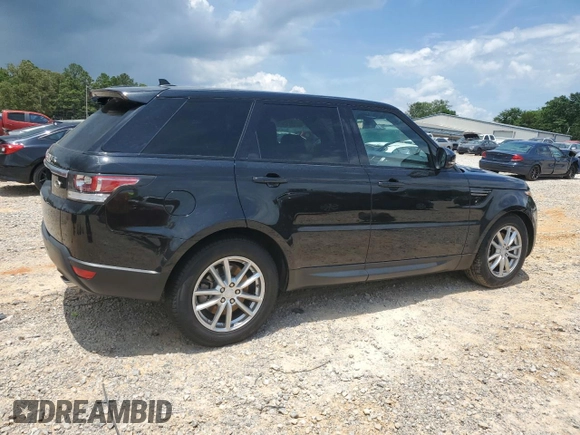 2016 Land Rover Range Rover Sport SE with VIN SALWG2PFXGA658935, listed as a Copart auction lot 59714495 with 64,202 mi miles and Salvage title. Bid and sale history available at DreamBid. Image 3.