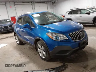 2015 Buick Encore with VIN KL4CJASB0FB235388, listed as a IAAI auction lot 41747907 with 56,846 mi miles. Bid and sale history available at carsss.com. Image 1.