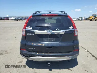 2015 Honda CR-V EX with VIN 2HKRM3H59FH504815, listed as a Copart auction lot 54885625 with 139,280 mi miles and Salvage Title. Bid and sale history available at carsss.com. Image 6.