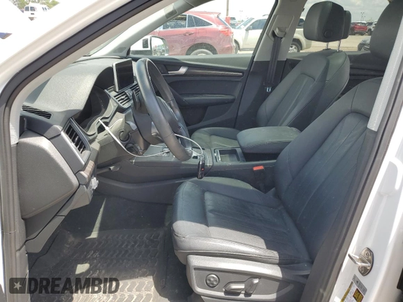 2018 Audi Q5 Premium Plus with VIN WA1BNAFY9J2240760, listed as a Copart auction lot 57845134 with 0 mi miles and Salvage Title. Bid and sale history available at carsss.com. Image 7.