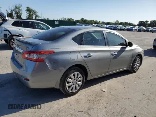 2014 Nissan Sentra S with VIN 3N1AB7AP1EL610344, listed as a Copart auction lot 52486695 with 51,630 mi miles and Non Repairable. Bid and sale history available at DreamBid. Image 3.