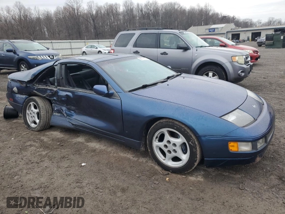 1992 Nissan 300ZX z VIN JN1RZ26H9NX522195, wystawiony jako Copart lot #88170195 z przebiegiem 104 669 mil mil oraz Szkoda całkowita • Salvage title. Historia ofert i sprzedaży dostępna na DreamBid. Obrazek 4.
