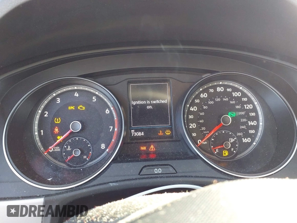 2020 Volkswagen Atlas S with VIN 1V2AC2CA0LC201474, listed as a IAAI auction lot 41622355 with 73,084 mi miles and . Bid and sale history available at DreamBid. Image 7.