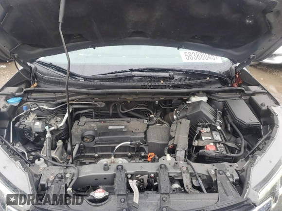 2016 Honda CR-V EX z VIN 2HKRM4H5XGH661762, wystawiony jako Copart lot #58388045 z przebiegiem 34 967 mil mil oraz Szkoda całkowita • Salvage title. Historia ofert i sprzedaży dostępna na DreamBid. Obrazek 12.