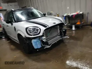 2023 MINI Countryman Cooper S with VIN WMZ83BR03P3P65446, listed as a Copart auction lot 81651134 with 30,728 mi miles and Salvage title. Bid and sale history available at DreamBid. Image 14.