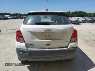 2016 Chevrolet Trax LS with VIN 3GNCJKSB2GL260232, listed as a Copart auction lot 69814824 with 0 mi miles and Salvage Title. Bid and sale history available at carsss.com. Image 6.