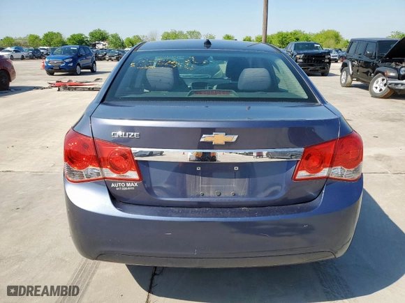 2013 Chevrolet Cruze LS with VIN 1G1PA5SH5D7293928, listed as a Copart auction lot 52343865 with 125,228 mi miles and Clean Title. Bid and sale history available at carsss.com. Image 6.